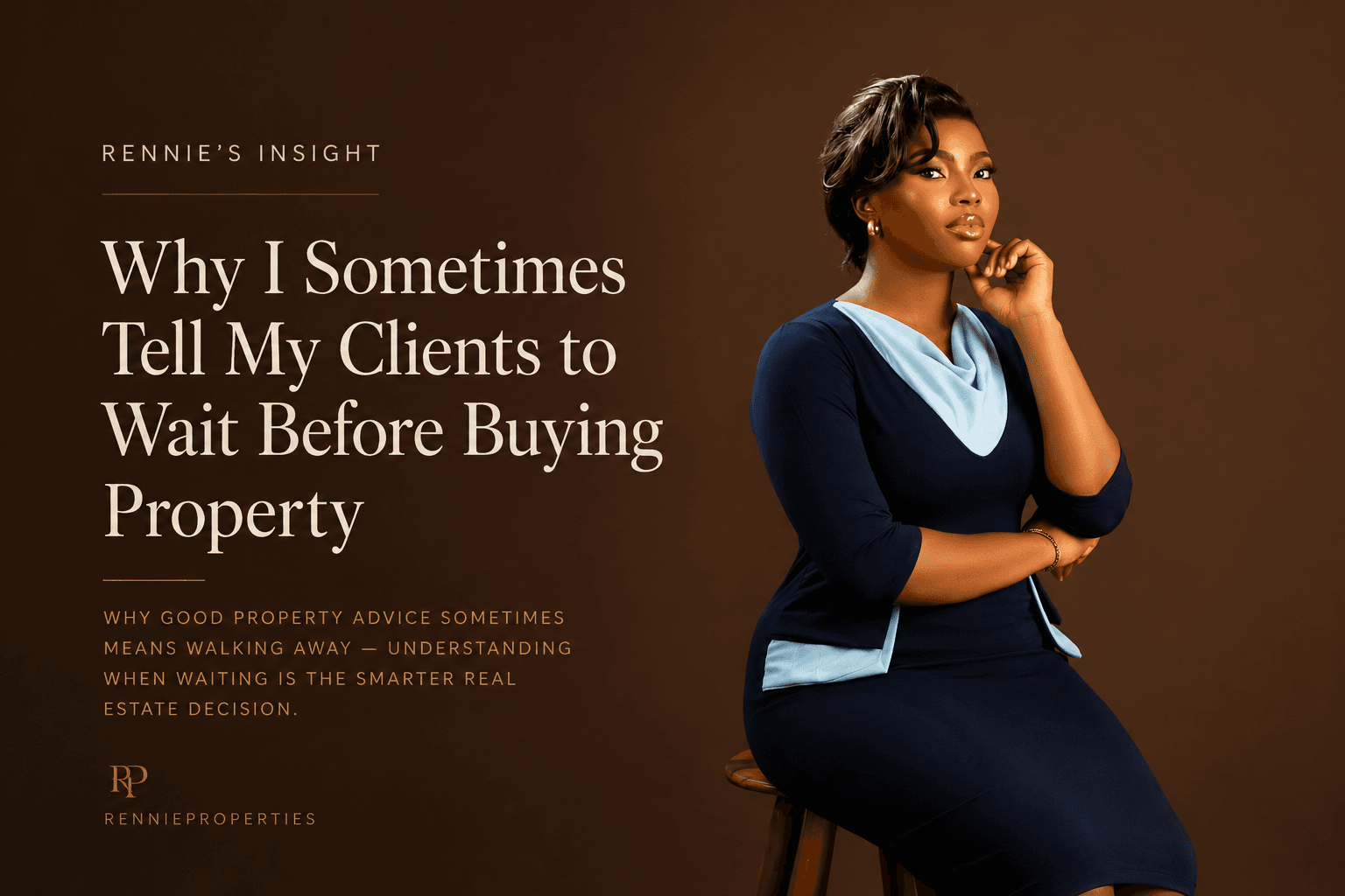 Why I Sometimes Tell My Clients to Wait Before Buying Property.